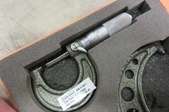 Mitutoyo 0-3" .0001" Micrometer Set with Standards & Plastic Case