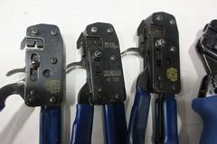 Assorted Crimpers: Berg, Tyco, Xcelite, ETE & Amp
