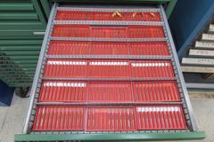 Deltronic Portable Pin Gauge Cabinet with Pin / Plug Gauges