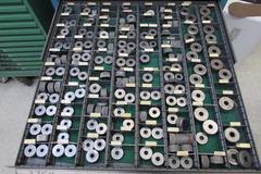 Vidmar Tool Cabinet wih Many Thread Gauges