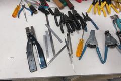 Machines Used | Hand Tools Including Wire Strippers, Hammers, Screw ...