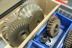 Assorted Slitting Saws, Horizontal Milling Cutters