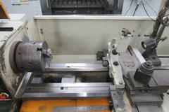 Summit 16" x 60" Geared Head Engine Lathe with Newall 2-Axis Digital Readout, 3-Jaw Chuck, Tailstock, Chip Guard, Pull Out Chip Pan.