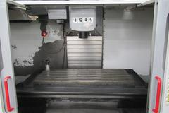Haas VF-3 CNC Vertical Machining Center with 15,000 RPM CT-40 Spindle, 40 Station Side Mount Tool Changer, Thru-Spindle Coolant, Probing, Macros, High Speed Machining, Mist Collector, and Chip Auger