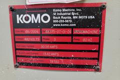 Komo VR 510 Mach One S CNC Router with 24,000 RPM Spindle, Vacuum Table, Drill Bank and Fanuc Control