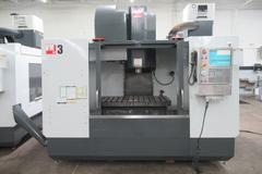 Haas VM-3 CNC Vertical Machining Center with 12,000 RPM CT-40 Spindle, 40 Station Side Mount Tool Changer, Probing, 1000 PSI TSC, High Speed Machining, Mist Collector,  Chip Auger.