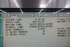 Haas VM-3 CNC Vertical Machining Center with 12,000 RPM CT-40 Spindle, 40 Station Side Mount Tool Changer, Probing, 1000 PSI TSC, High Speed Machining, Mist Collector,  Chip Auger.