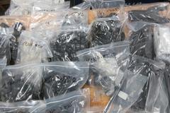Machines Used | Large Lot of Command Collet Nuts and Collet Wrenches
