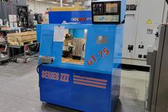 Omniturn GT-75 Series III CNC 2-Axis Gang Style Turning Center with 5C Collet Nose and Gang Style Tool Slide