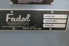 Fadal VMC-4020 CNC Vertical Machining Center w/CNC 88HS CNC Control, 21-Station Tool Changer, Thru Spindle Coolant, 10,000 RPM