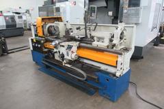 Summit 16" x 60" Geared Head Engine Lathe with Newall 2-Axis Digital Readout, 3-Jaw Chuck, Tailstock, Chip Guard, Pull Out Chip Pan.