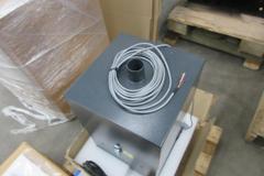 Videojet Xtract Lite Fume Extractor for CO2, Fiber, or UV Laser Marking Systems, Exhuast Tubing and Electrical Connections, New Unused.