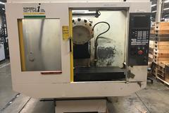 Fanuc Robodrill α-T14iB CNC Vertical Machining Center with Fanuc 16i-M Control, 8000 RPM BT-30 Taper Spindle, 14 Station Tool Changer, and Chip Conveyor