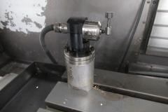 Haas VF-3 CNC Vertical Machining Center with 15,000 RPM CT-40 Spindle, 40 Station Side Mount Tool Changer, Thru-Spindle Coolant, Probing, Macros, High Speed Machining, Mist Collector, and Chip Auger