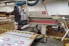 Komo VR 510 Mach One S CNC Router with 24,000 RPM Spindle, Vacuum Table, Drill Bank and Fanuc Control