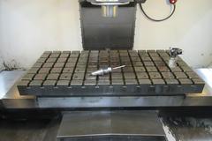 Haas VM-3 CNC Vertical Machining Center with 12,000 RPM CT-40 Spindle, 40 Station Side Mount Tool Changer, Probing, 1000 PSI TSC, High Speed Machining, Mist Collector,  Chip Auger.