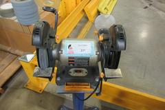 Ryobi 8" Double End Pedestal Grinder with Wire Wheel