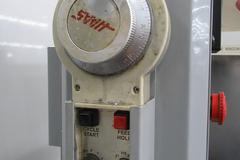 Haas VF-3 CNC Vertical Machining Center with 15,000 RPM CT-40 Spindle, 4th Axis Ready, 40 Station Side Mount Tool Changer,  Probing, Macros, Thru-Spindle Coolant, Mist Collector, and Chip Auger.