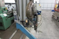 Square Tap Flex Arm  PneumaticTapping System on Rolling Cart, With Tapping Heads and Accessories