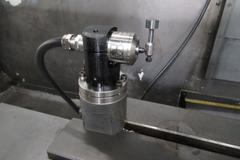 Haas VF-3 CNC Vertical Machining Center with 15,000 RPM CT-40 Spindle, 4th Axis Ready, 40 Station Side Mount Tool Changer,  Probing, Macros, Thru-Spindle Coolant, Mist Collector, and Chip Auger.