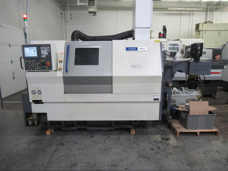 Miyano BNX-51MSY Multi-Axis Turning Center with Dual Spindles