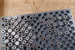 ER16 Collets with Cat 40 ER16 Collet Holder