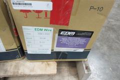(5 Rolls) Sumi-Pac Corp, Sumitomo Premium Brass EDM Wire, Type SBG-H30H .300mm Size, 10kg Per Roll,  Tensile Hard 1000 (N/mm)