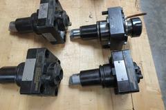 4 BMT55 Style Live Straight Radial Tooling Holders for Doosan 1800, (3)pcs Eppinger Preci-Flex BMT55 ER25 #R786833A ,  (1)pc MT Tools BMT55 ER32 #DW000900132 