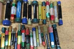 Go No Go Thread Gages, Many Sizes Metric and Standard, Mostly ID som OD
