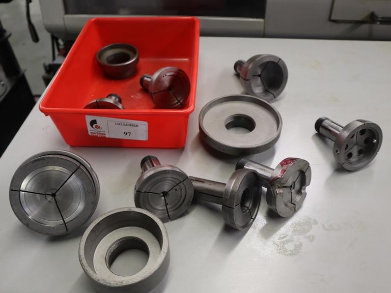 Hardinge 5C Step Collets And Rings- Assorted