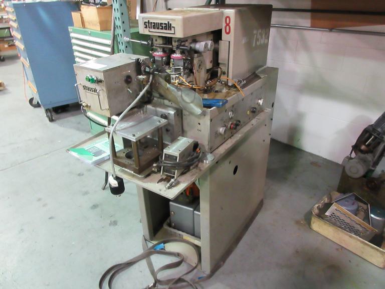 Strausak Model 70 Burnishing Machine with Automatic Load/Unload, Including Ceramic Wheels and Work Drive Gear