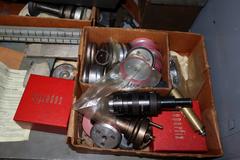 Cabinet With Tool and Accessories for Henri Hauser Burnishers and Grinders