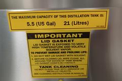 Uni-Ram URS900SS Solvent Recycler, 8 to 10 Hour Cycle Time