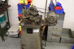 Henri Hauser Model 244 Bench Model Carbide Wheel Grinder With Pedestal Base