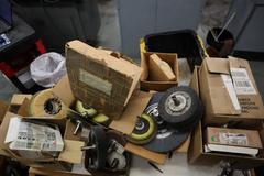 Assorted Deburring Wheels- In Plastic Bins