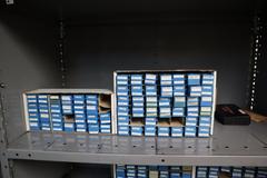 Deltronic Pin and Plug Gauges in Metal Cabinet