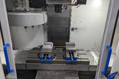 Haas VF-0E CNC Vertical Machining Center with Carousel Tool Changer, Programable Coolant, Rigid Tap, Chip Auger