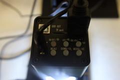 Optical Measurement Camera W Monitor, Variable Light Ring, Monitor