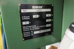 Mikron A33/0 Automatic Gear Hobber with Automatic Load/Unload, Power Rotation, Variable Speed Spindle, Differential and More