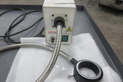 AmScope Stereo 10X/20 Microscope with Haloid Light Source Adjustable Swing Arm 4x Optical Zoom