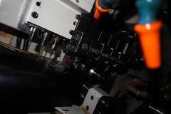 Nomura NN-13SB CNC Swiss Automatic Screw Machine, Live Milling, Sub-Spindle, Automated Productions Model 225/4200 12' Magazine BarFeed