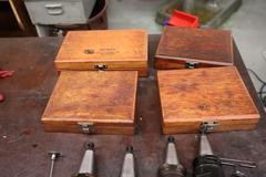 BT35 Tool Holders with Infinity Boring Heads, Infinity Offset Boring Heads & Infinity Wood Box (4)