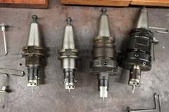 BT35 Tool Holders with Infinity Boring Heads, Infinity Offset Boring Heads & Infinity Wood Box (4)