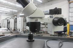 AmScope Stereo 10X/20 Microscope with Haloid Light Source Adjustable Swing Arm 4x Optical Zoom