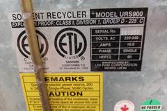 Uni-Ram URS900 Solvent Recycler with Filling & Transfer Timers