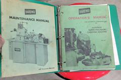 Hardinge HC Chucking Lathe with 2-Axis DRO, Swing Down Threading Attachment, Tooling & Chucks