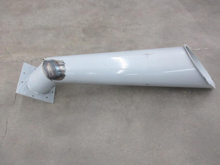 Haas Chip Cone with Bolt-On Square Flange