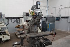 Bridgeport EZ Trak 2-Axis CNC Knee Mill with Bridgeport Control, Power Draw Bar, R8 Spindle Taper, Lube System