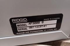Machines Used | Ridgid AF3000 Air Filter