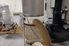 Jet DC-1100RC Bag Type Dust Collector with Dust-Dog Pleated Filter